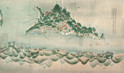芸州厳島御一戦之図画像