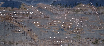 「隅田川風物図巻」（複製）18世紀中頃