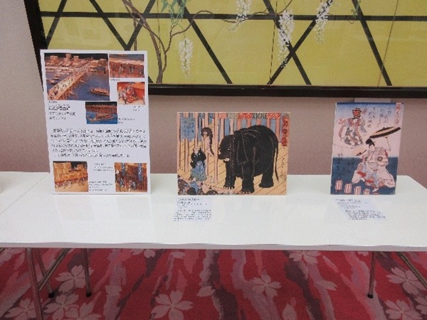 展示の様子