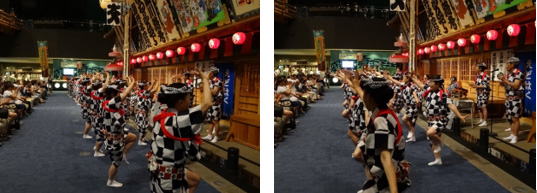 かっぽれの様子