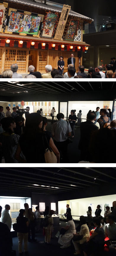 内覧会の様子の画像