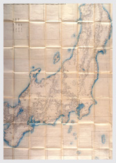 官板実測日本地図のうち 畿内・東海・東山・北陸道 1867 年（慶応 3 ） 