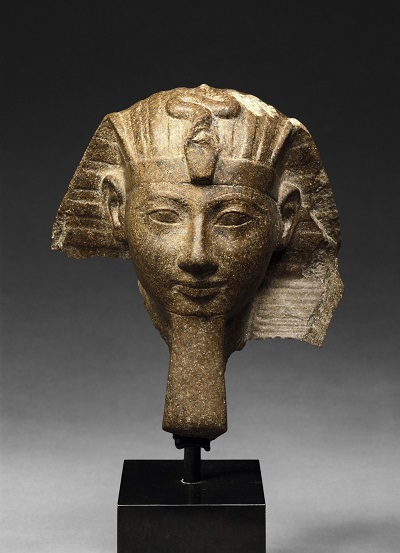 ハトシェプスト王女あるいはトトメス3世のスフィンクス像頭部