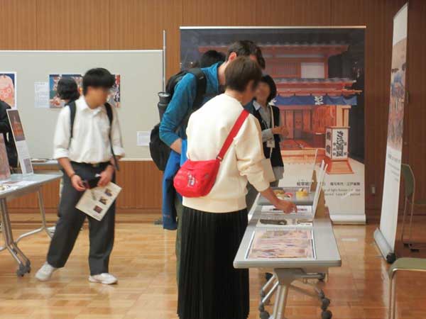 「えどはく移動博物館 ㏌ 深川江戸資料館」展示風景