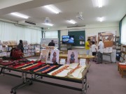 えどはく移動博物館 in 式根島小学校　展示風景