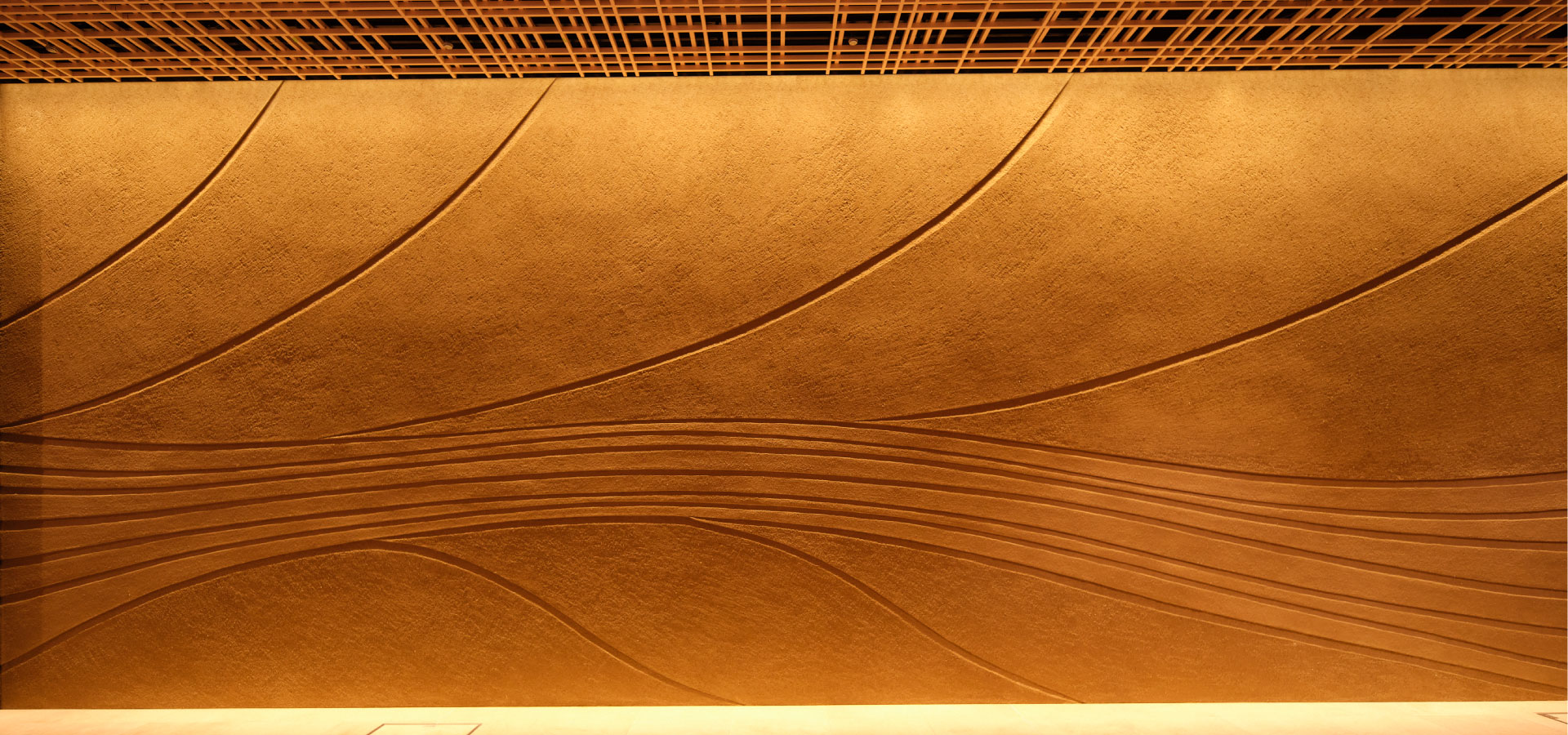 左官仕上げの壁